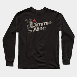 Jimmie Allen - Vintage Microphone Long Sleeve T-Shirt